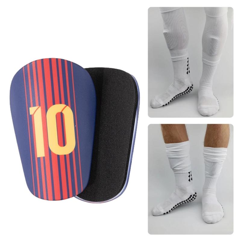 1 pár fotbalových chráničů holení Vybavení pro děti, Ochranné fotbalové vybavení Chrániče holení