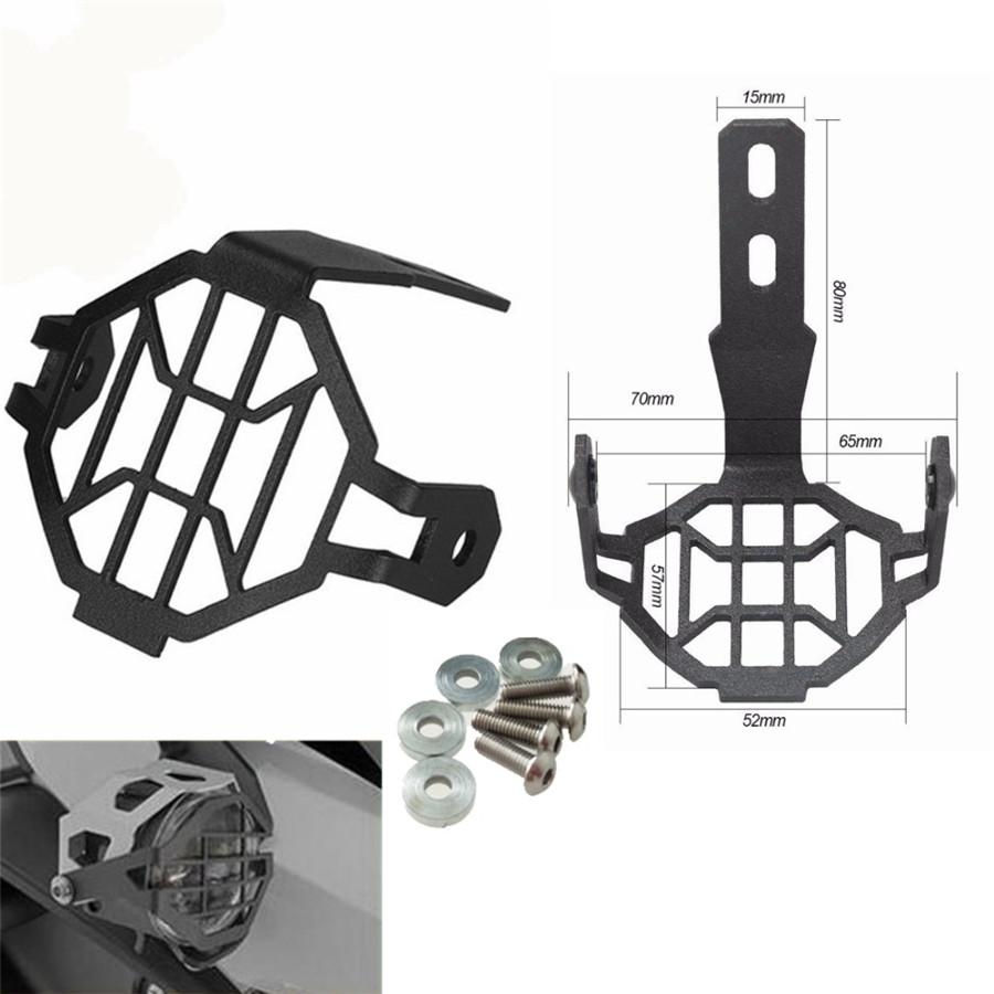 Black Fog Lights Cover Accessories For BMW R1200GS ADV F800GS LED Fog Lamp Cover