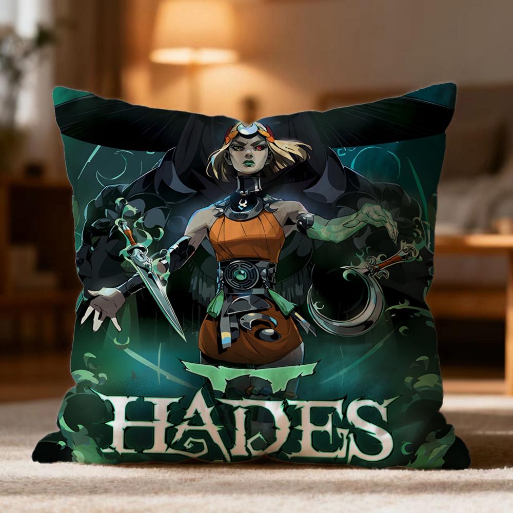 Fashion HHadesed Cushion Cover Soft Washable Pillow Case Multi-Scene for Couch Bed Travel Office Use