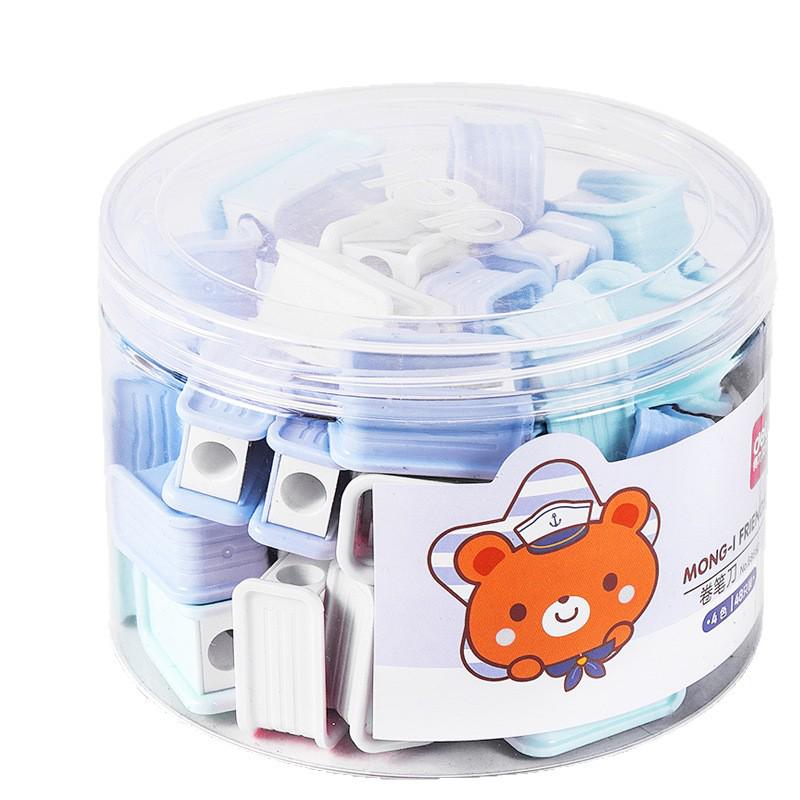 Deli 68650 Cartoon Kids' Rotary Mini Pencil Sharpener