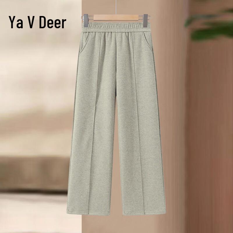 Женские осенне-зимние повседневные брюки прямого кроя Yalu XL