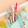 Adorable Christmas Click Pen Series: Stylish Black Neutral Push Pen for Study Supplies