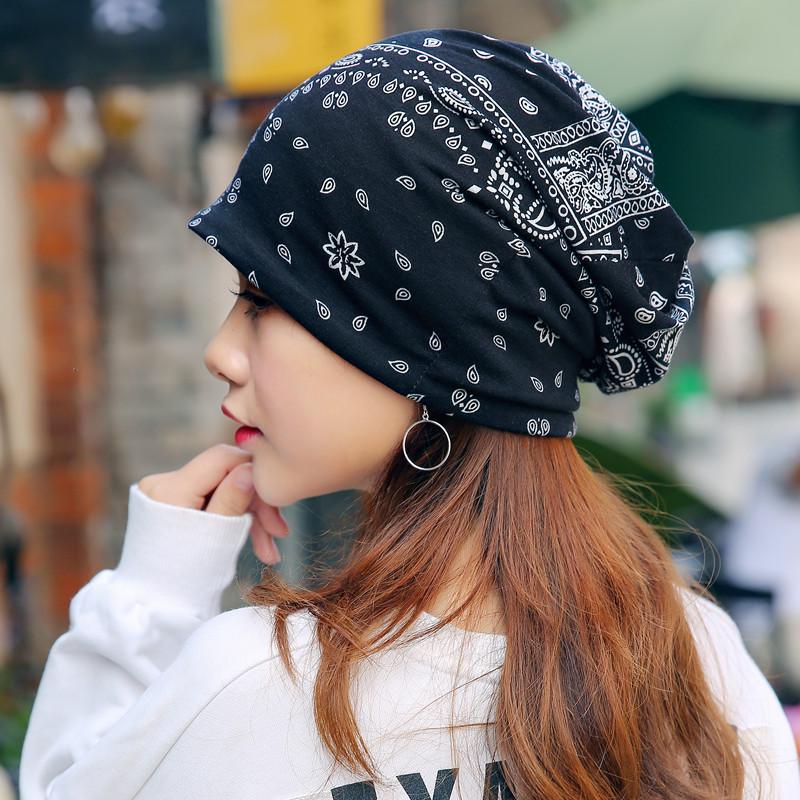 Unisex Beanie Scarf 2-in-1 Ethnic Print Knit Hat with Neck Warmer - Windproof Stretchable Cap for Winter -30°C Cold Proof