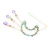 Hanging Crystal Suncatcher Beautiful Crystal Moon Star Decoration for Window Home Garden Party Wedding