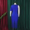 D357 Plus Size Women's Summer 2023 Solid Color Bodycon Tassel Pencil Skirt Dress