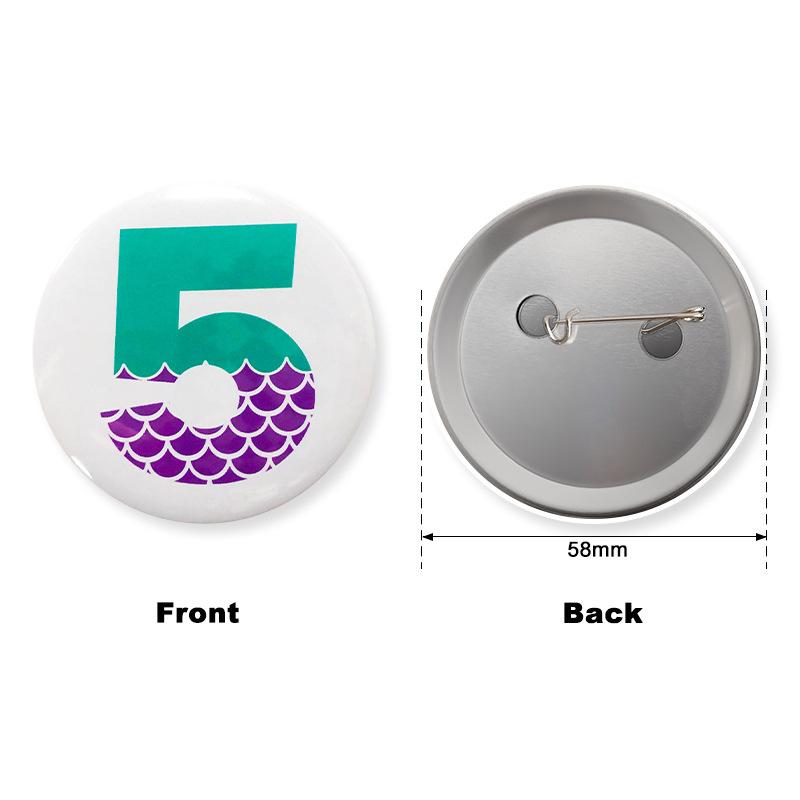 Theme Party Badge Happy Birthday Birthday Digital Badge 