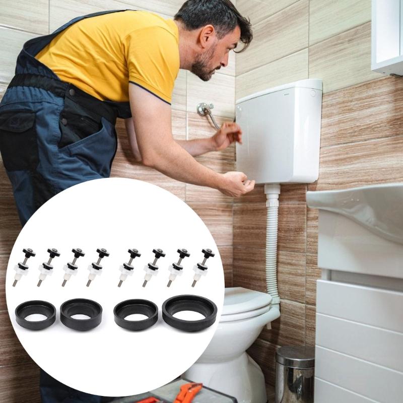 Efficient Toilet Cistern To Toilet Pan Fixing Fitting Toilet Tank Fasteners Split Seat Mounting Hardware Locking Nuts