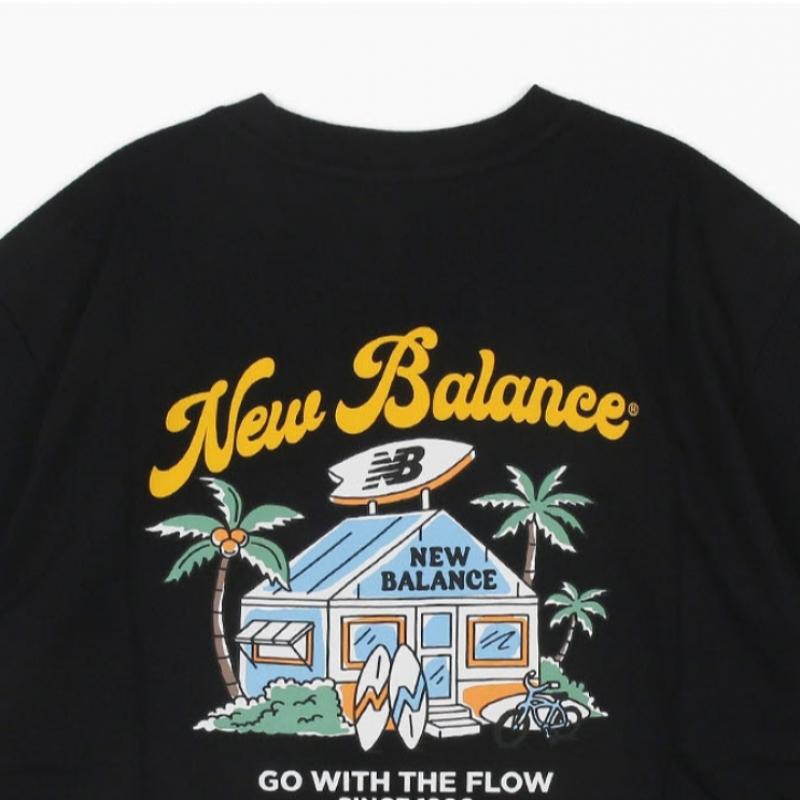 New Balance Tee Nqj Nbnefco243 19 Uni Nb Boy Board Shop Short Sleeve Tee  S