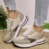 Platform Sports Shoes Leisure Fitness Women's Patchwork Shoes