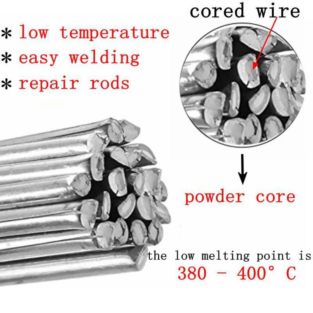 20pcs 1.6/2.0mm Low Temperature Welding Wire Flux Core Soldering Wire Welding Supplies