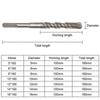 Dww-Forets  bton, 9 pices (5 mm ~ 16 x 160 mm) Forets  carrelage, Forets lectriques SDS-Plus pour perceuses  percussion, Forets cruciformes pour bton,