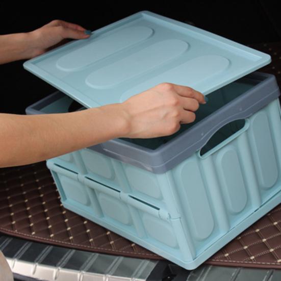 Portable Folding Car Storage Box Trunk Grocery Vehicle Auto Travel Container