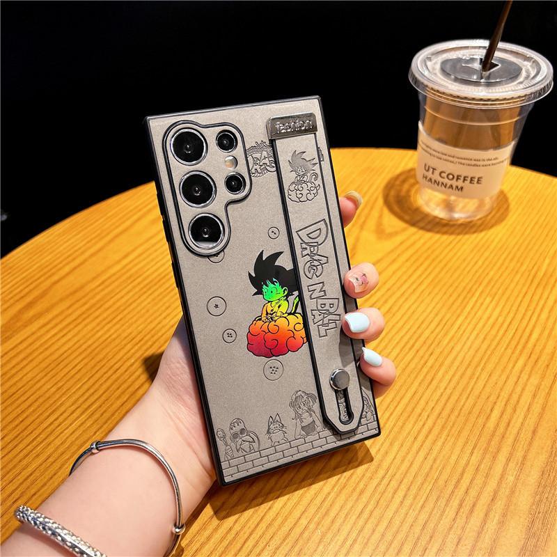 

Мультяшный лазер Подходит для Samsung S24ultra Чехол для мобильного телефона с принтом Apple 16promax Ремешок Противоударный защитный чехол s25ultra