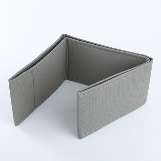 DIY Kunstleder-Lenkrad, weiches Auto mit Bezug, Nadeln und Faden