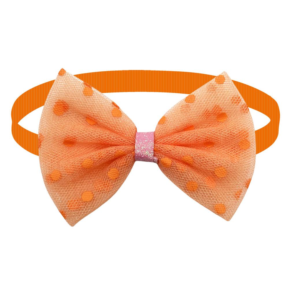 50/100pcs Cute Dot Dog Bowties Pet Supplies Small Dog Cat Bow Ties Collar Dog Grooming Accessories Pet Supplies for Small Dogs