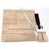 Wooden Handcrafted Blocking Board Crochet Crafting for Knitting Crochet Square Full Kits with Stainless Steel Rod Pins