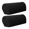 1 Pair Pet Curved Sofa Armrest Cover for Furniture