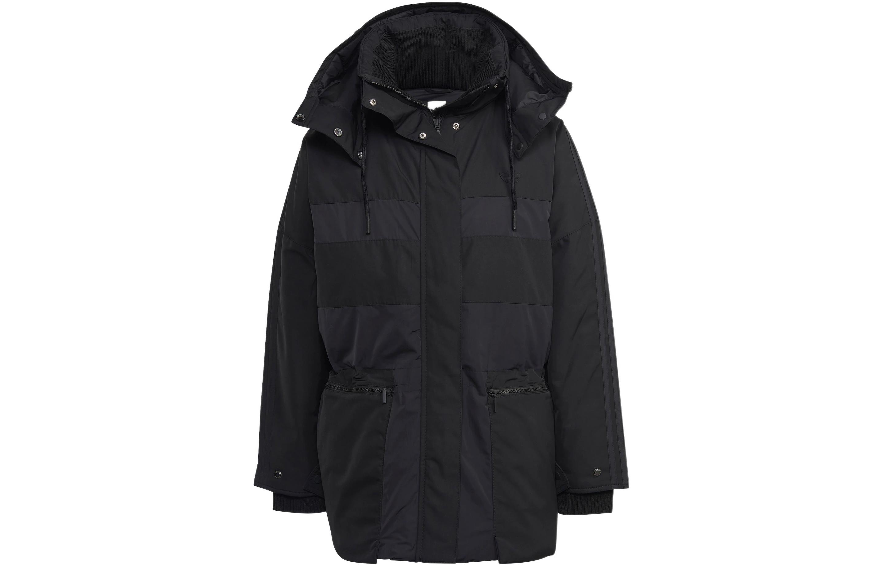 Adidas Originals Down Jackets Women s Black Hooded Thickened Other HM2615 L