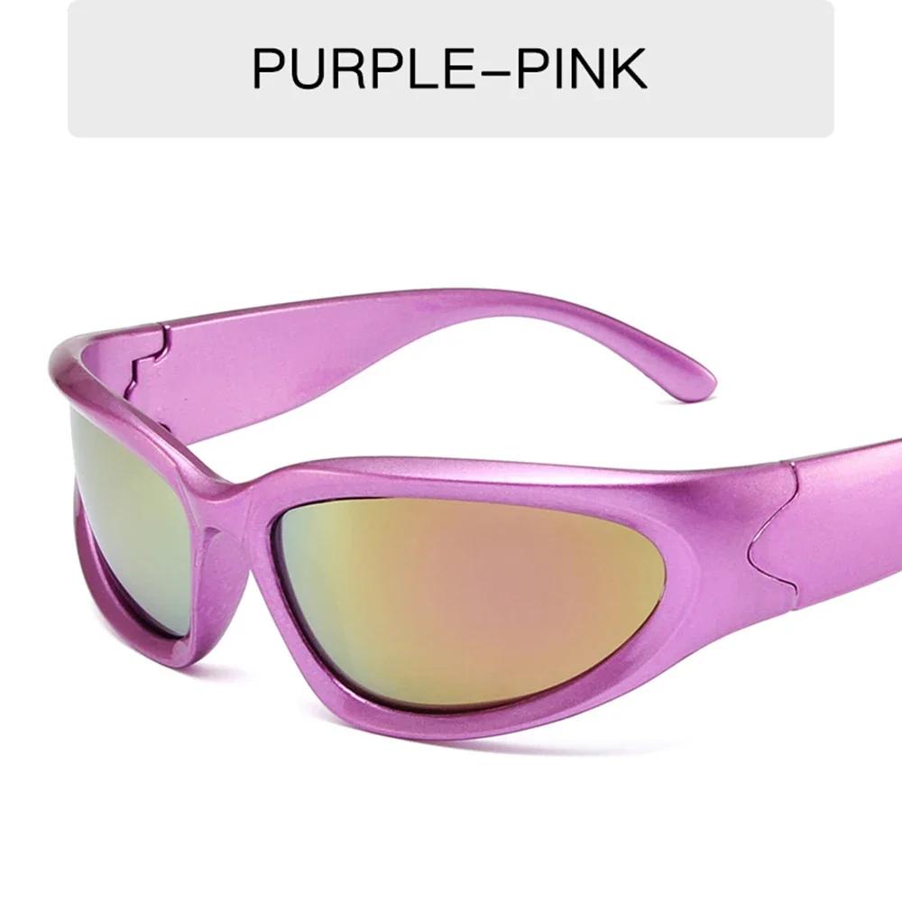 Steampunk Goggles Women Sunglasses Punk UV400 Protection Colorful Shades Eyewear for Lady Rideing Fashion Sun Glasses