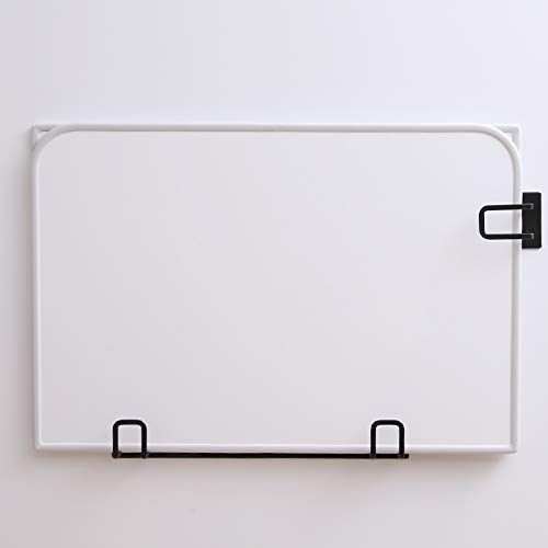 Yamazaki Tower Magnetic Bath Lid Holder (Combined, Black, 9890)