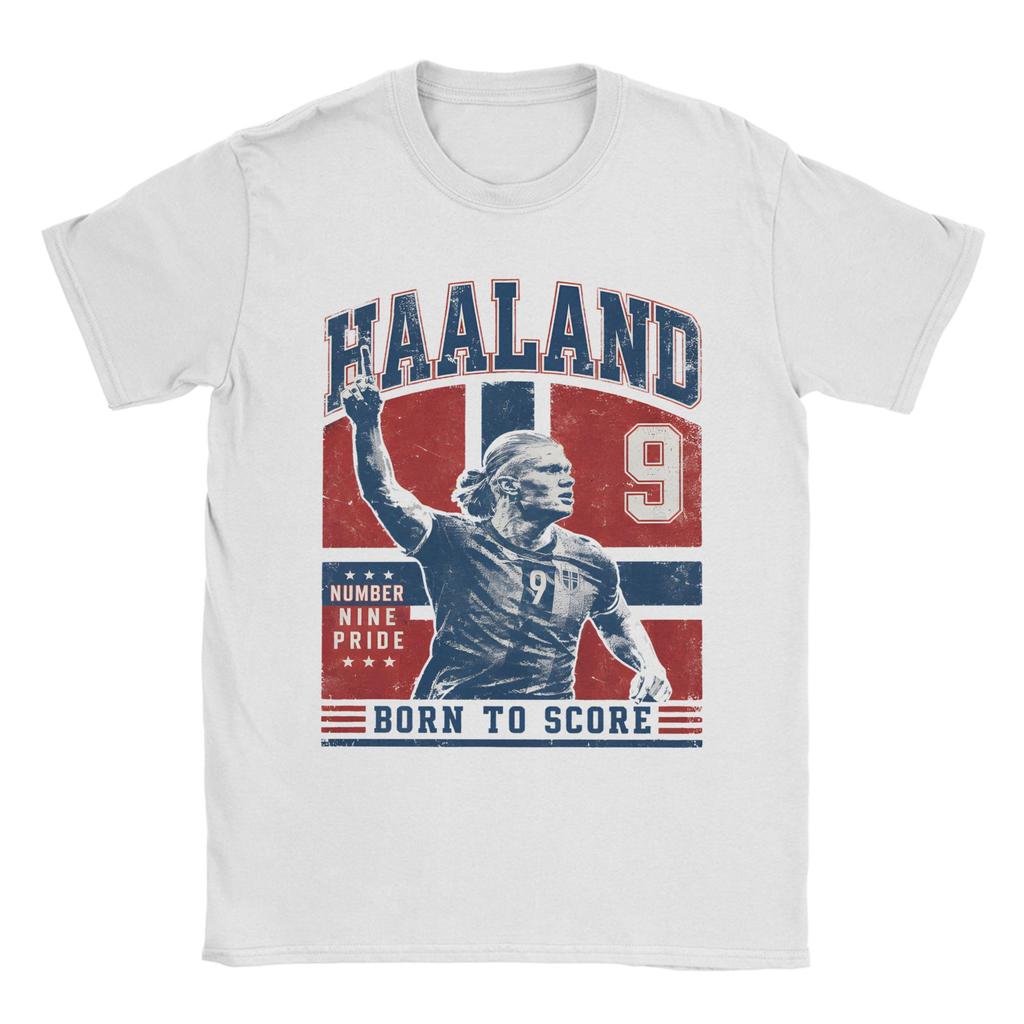 Haaland Norway 2026 TShirts Unisex Unisex Awesome Cotton Tee Shirt Crew Neck Short Sleeve T Shirt 6XL Tops