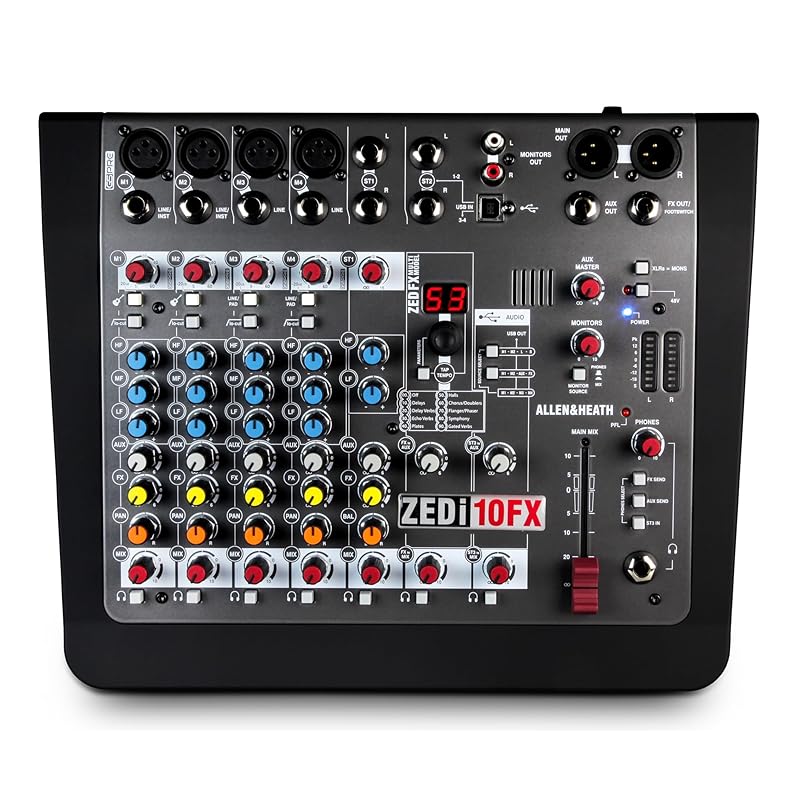 

ALLEN & HEATH ZEDi-10FX hybrid mixer