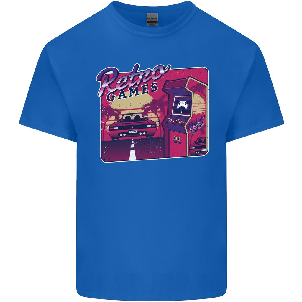 Retro 80s Arcade Games Unisexs Light Cotton TShirt