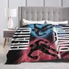 Heated Rivalry Ice Hockey Showdown Blankets  Flannel Awesome Warm Throw Blanket for Home Autumn/Winter