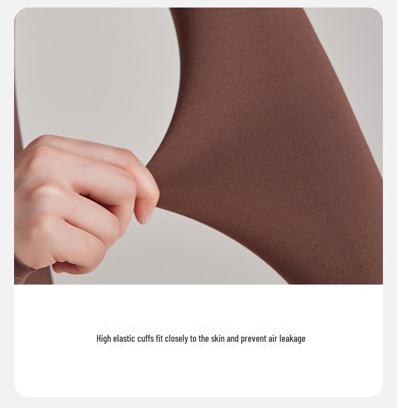 Women's Seamless Cotton Turtleneck Top - Thin, Warm, No-Pill, Autumn/Winter 2024 Collection