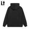 Izzue HK i.t Unisex Letter Schwergewichts-Hoodie