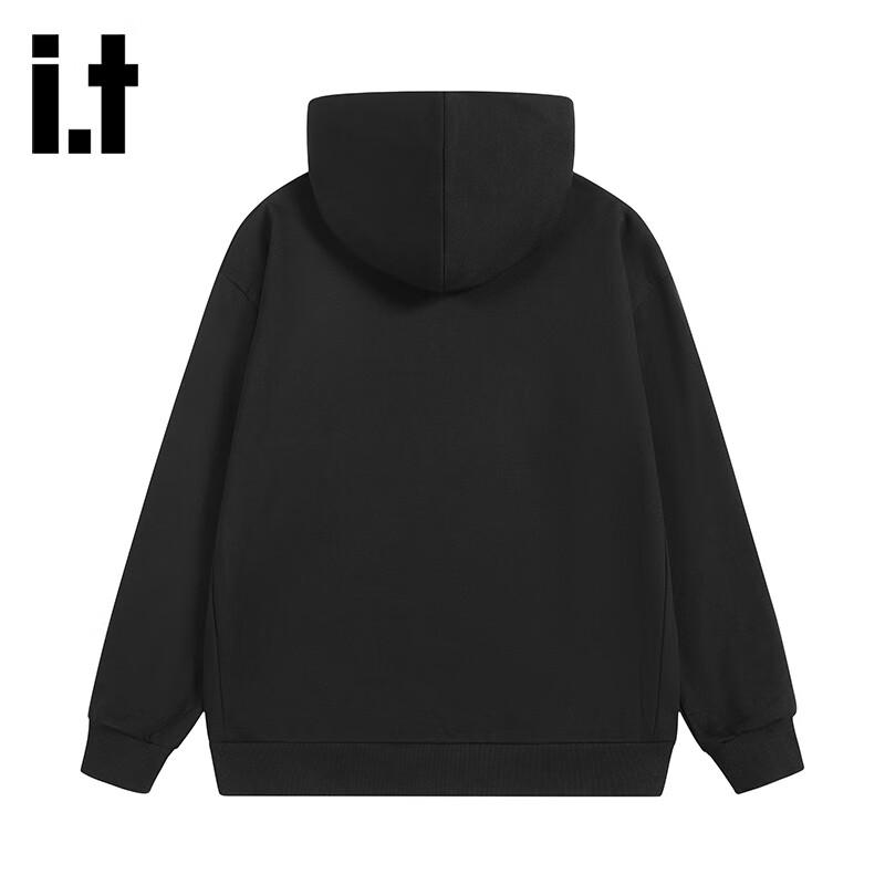 Izzue HK i.t Unisex Letter Schwergewichts-Hoodie