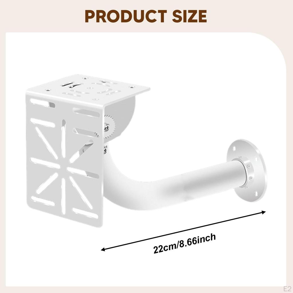 And Universal Mounting Bracket for Security Camera, CCTV Dome Camera Mount, Ideal Garden, Lawn,