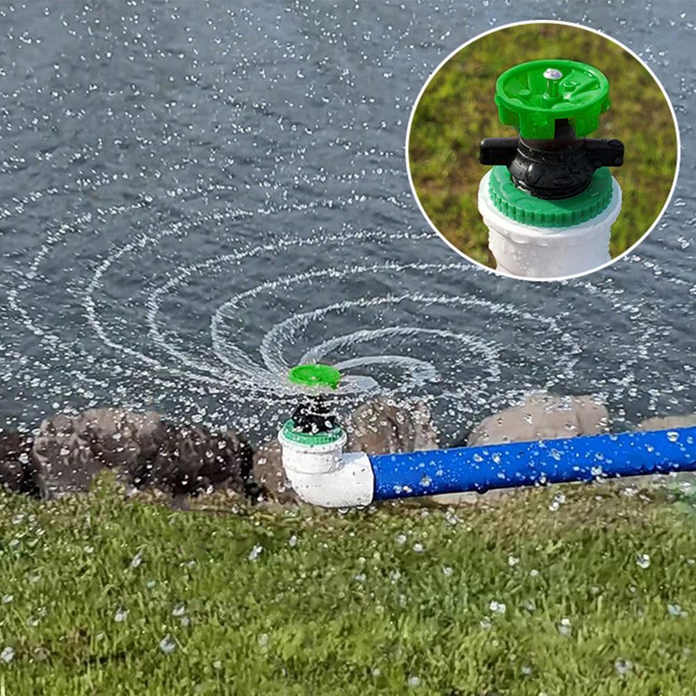 20-100PCS Rotatable Irrigation Dripper Garden Small Drip Irrigation System 6 Holes Atomizing Sprinkler Yard Watering Nozzle