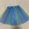 Mädchen Cheerleading Regenbogen Tutu Rock Kind Tanzparty Ballett Tüll Tutu Rock 3 Lagen Prinzessin Geburtstagsparty Geschenk 2-8 Jahre