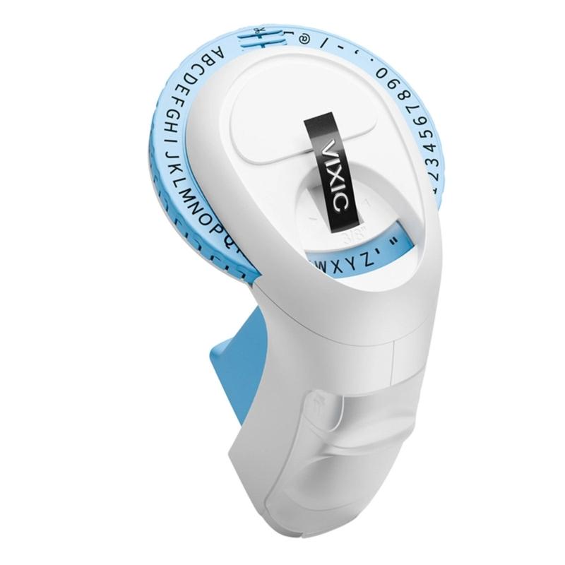 Household Embossing Label Maker Easy To Use Portable E975 Labelling Device for Print Price Date Names