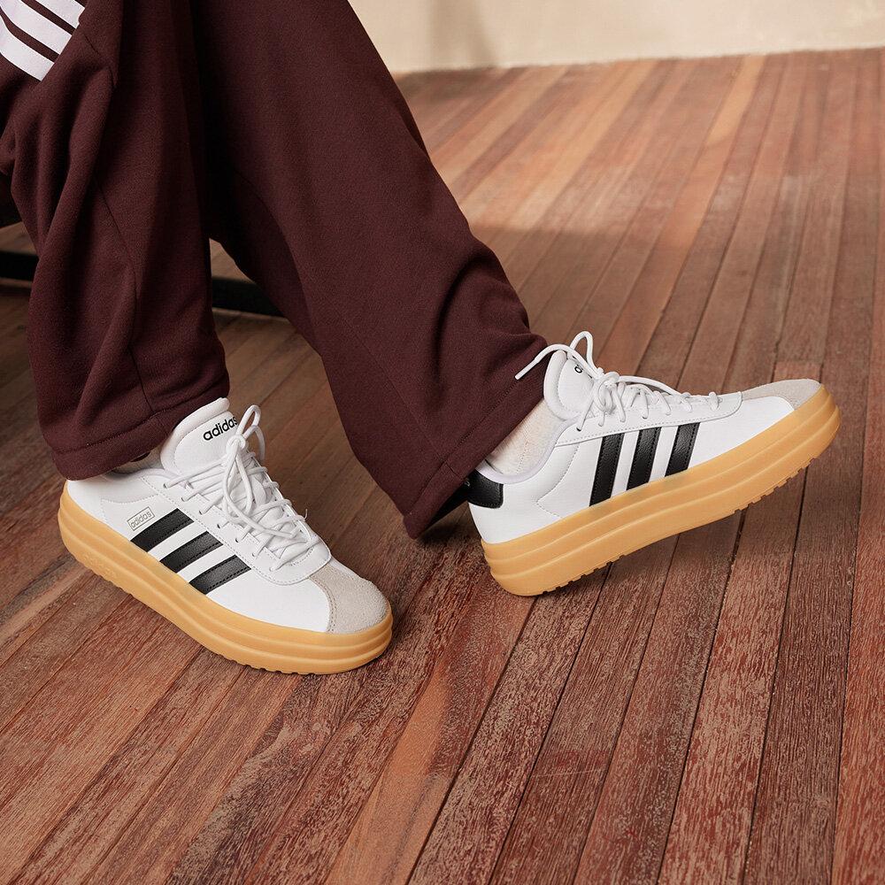 adidas VL Court Bold Облачно-белый Основной черный Чудо-бежевый (Женский) 39