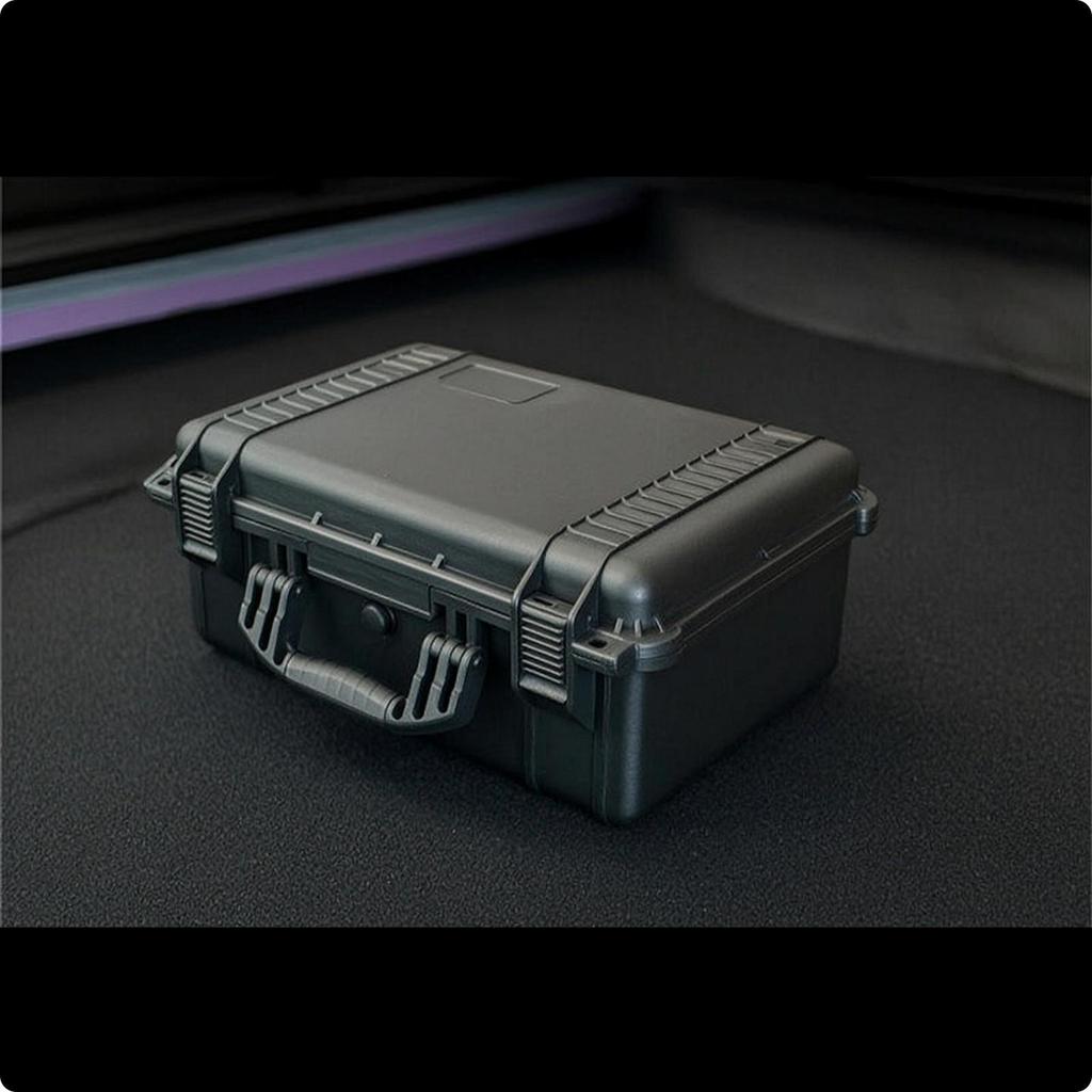 Hard Case With Handle Portable Shielded for Technicians,