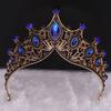 Bridal Crown Tiara Princess Birthday Rhinestone Crown Atmospheric Wedding Dress Accessories