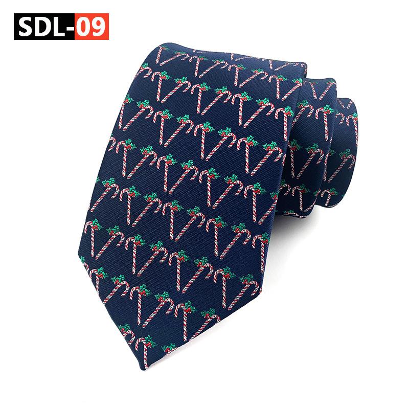 High Density Christmas Tie Wedding Groom Tie Festive Holiday Tie