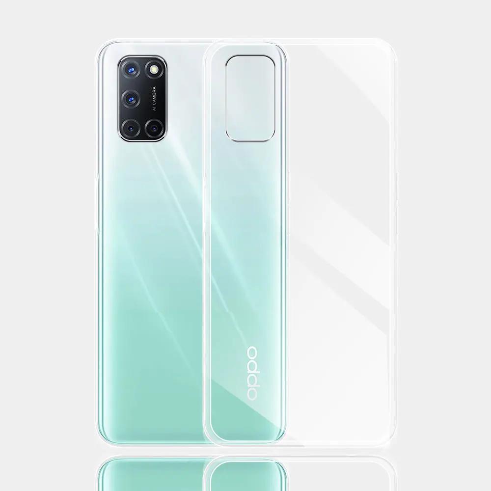 For Oppo A52 Oppo A72 Case Clear Soft Silicone Cover Protect Phone Cases For Oppo A73 Bumper Coque Oppo A92 Oppo A72 5G Fundas