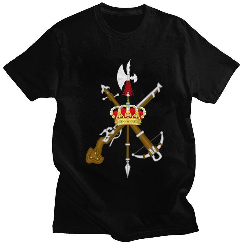 

Custom Spanish Legion T Shirts for Men 100% Cotton Tee Tops Spain Army Military Tshirt Short-Sleeve Fashion T-shirt Clothes -... S разноцветный