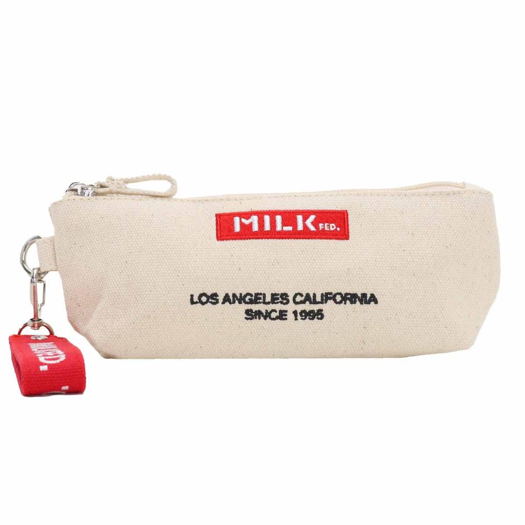 Milkfed Embroidered Bar Pencil Case 103211054026 A One Size