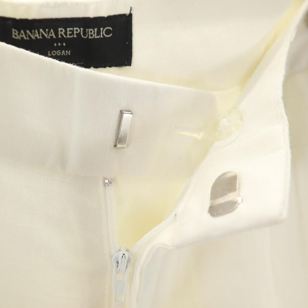 Banana Republic Unused linen blend Pants 4 white Tagged Women Used