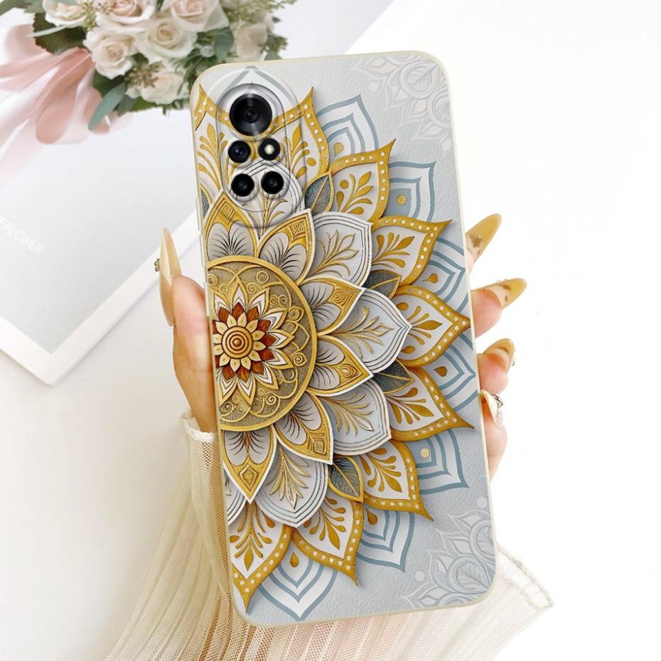 Cute Printed Phone Case For Huawei Nova 8 8i Soft Silicone Shockproof Cases For Huawei Nova8 Nova8i Covers Bumpers