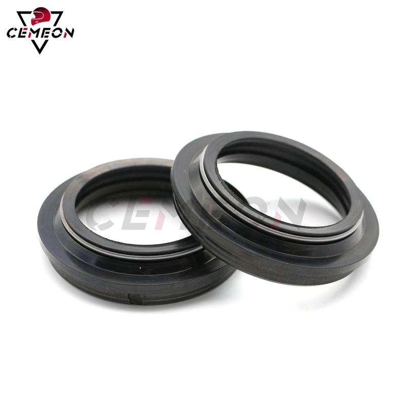 41X52.2X11 Fork Seal For BMW F650CS Scarver 02-05 F800GS 09-11 Motorcycle Front Shock Absorber Front Fork Oil Seal and Dust Cap
