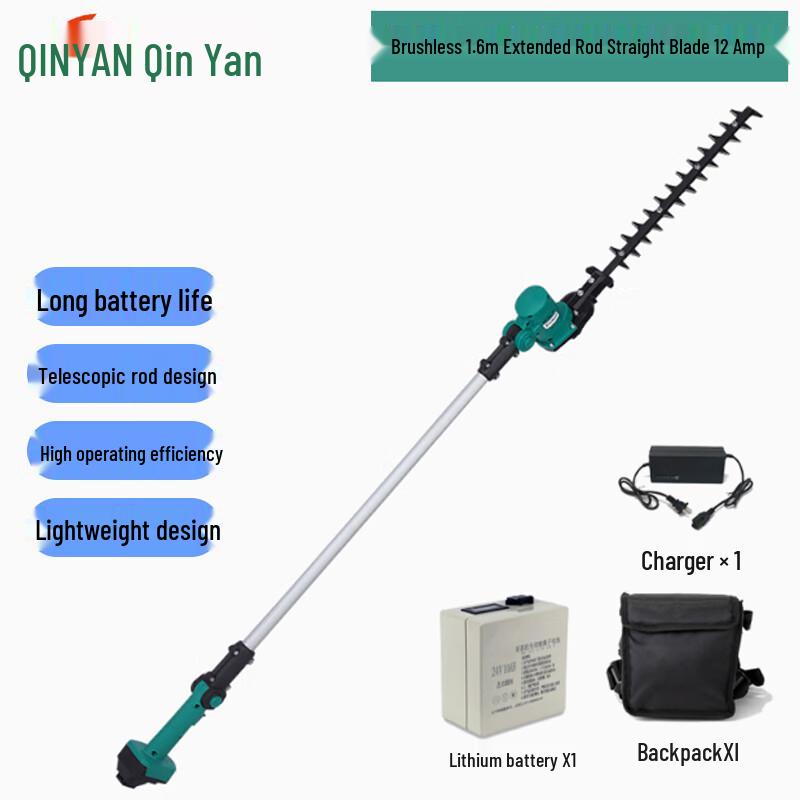 

Qinyan Electric Telescopic High Branch Hedge Trimmer CN plug (adapter included)
