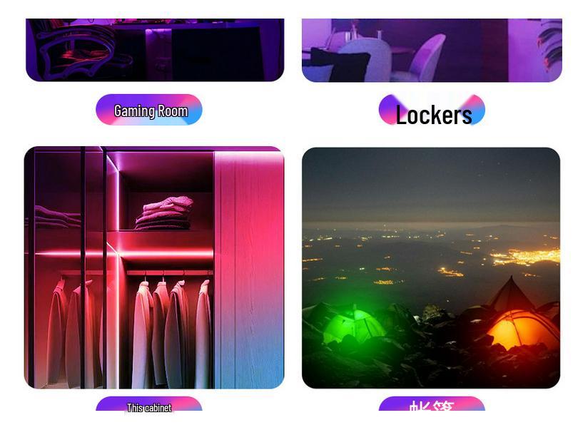 Smart RGB Induction Light for Closet, Cabinet & Wardrobe