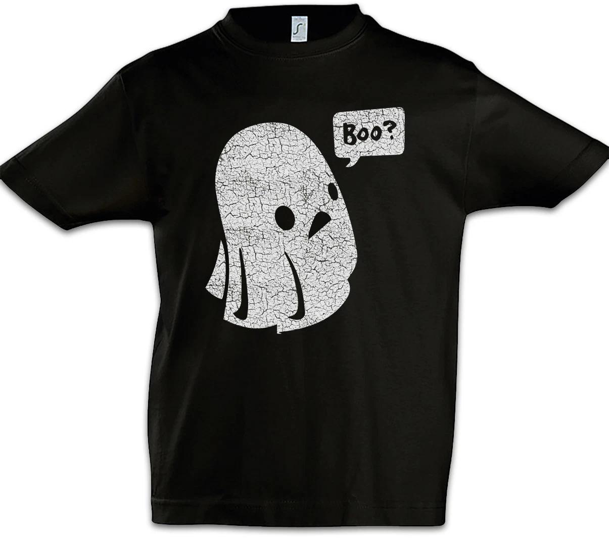 Boo I Kids Boys kids boys T-Shirt Fun Ghost Spirit Nerd Geek Halloween 100