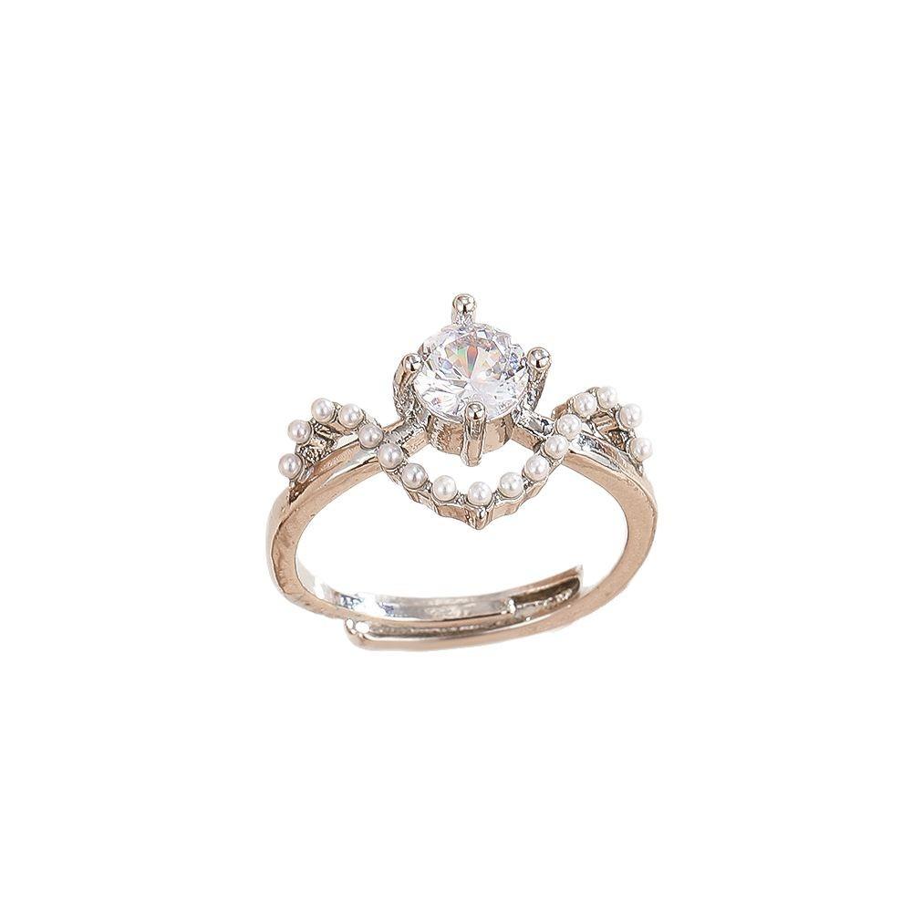 Korean version simple opening classic ring, personalized and fashionable opening rings