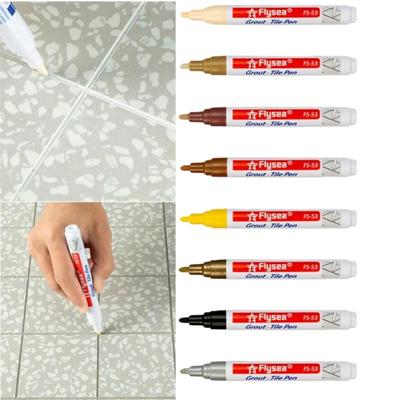1/5Pcs Quick Dry Home Repair Tool Diy Grout Pen For Bathroom Kitchen Tiles Whitening Grout Marker To Revive Old Grout